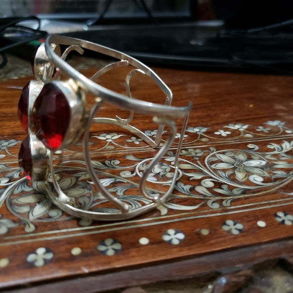 Artisan 925 pomegranate bracelet - Picture 3 of 11